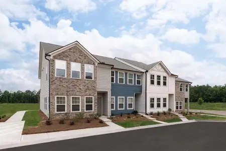 New construction Townhouse house 5502 Warwick Pass, Douglasville, GA 30135 plan Calliope - image