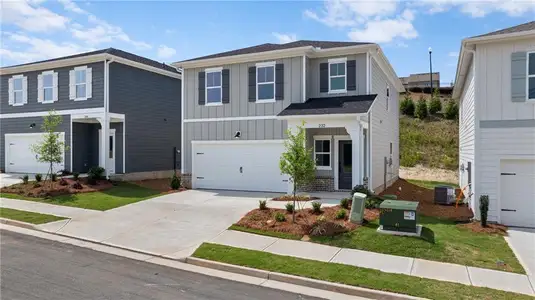 New construction Single-Family house 232 Black Walnut Wy, Canton, GA 30114 plan The Hartwell C - image