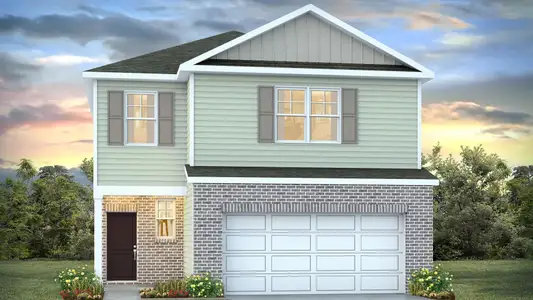 New construction Single-Family house 288 Roundtree Rd, Blythewood, SC 29016 plan Manning - image