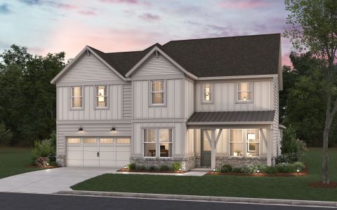 New construction Single-Family house 5397 Duncan Creek Rd, Braselton, GA 30519 plan Monroe - image