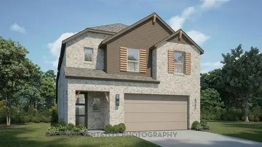 New construction Single-Family house 727 Sagebrush Trl, Sherman, TX 75092 plan Angelico - image