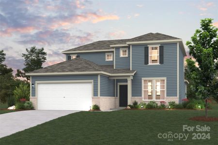 New construction Single-Family house 9921 Manor Vista Trail, Kannapolis, NC 28027 - photo 0