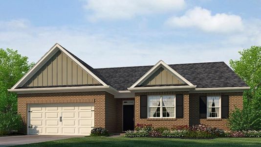 New construction Single-Family house 535 Majestic Oak Cir, Dallas, GA 30132 plan Booth - image