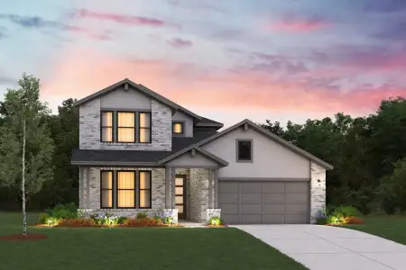 New construction Single-Family house 11119 Coastal Sage Ct, Iowa Colony, TX 77583 plan Huntsville - image