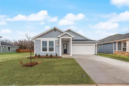 New construction Single-Family house 640 Marcus Ln, Crowley, TX 76036 plan Elinor II - image