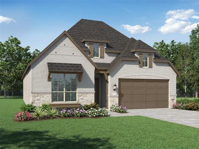 New construction Single-Family house 2244 Heather Hills Dr, Aledo, TX 76008 Denton Plan- photo 0