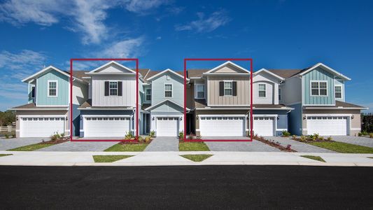 New construction Townhouse house 1336 Stockwell Ave, St. Cloud, FL 34771 plan Washington - image