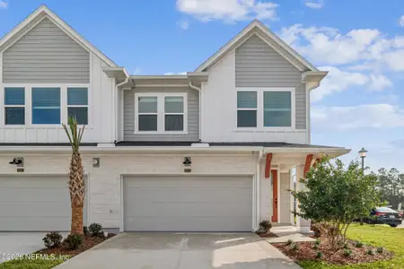 New construction Townhouse house 10214 Element Rd, Jacksonville, FL 32256 plan The Elrod - image