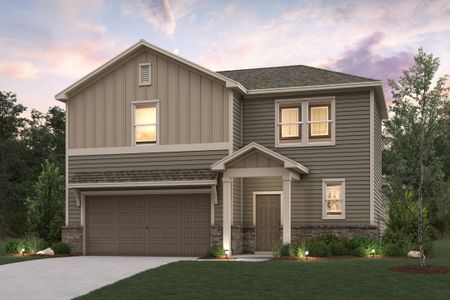 New construction Single-Family house 10516 Eddleman Cv, San Antonio, TX 78252 plan Frio - 2165 - image