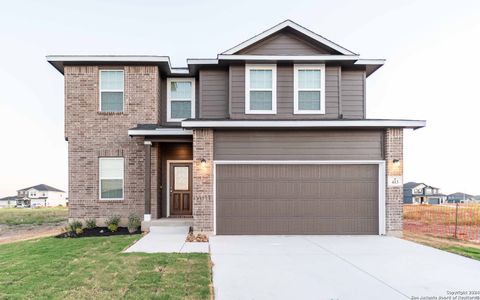 New construction Single-Family house 413 Tims Way, Seguin, TX 78155 Trinity- photo 0