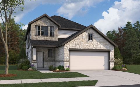 New construction Single-Family house 5848 Trout Lily Dr, Montgomery, TX 77316 plan Linden - image