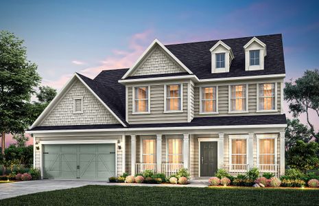New construction Single-Family house 7219 Thistle Down Wy, Flowery Branch, GA 30542 plan Riverton - image