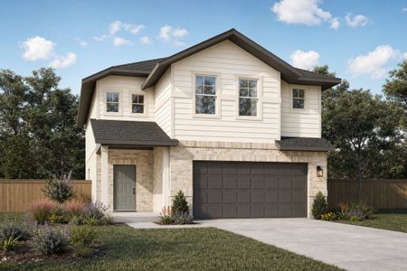 New construction Single-Family house 12713 Skimmer Run, Manor, TX 78653 plan Ennis - image