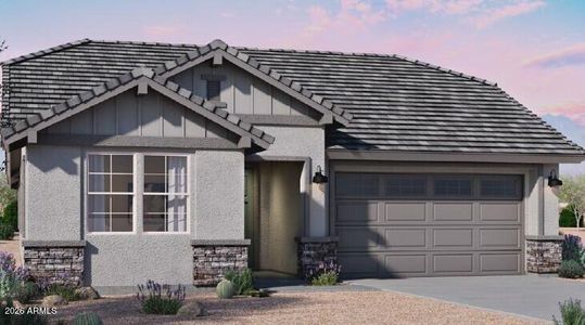 New construction Single-Family house 26390 W Florence Ave, Buckeye, AZ 85326 - image