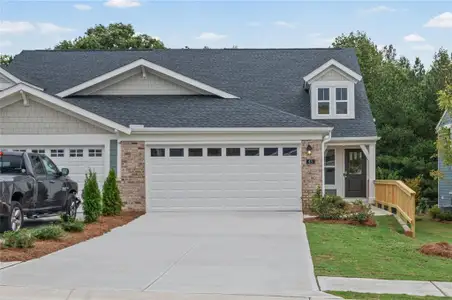 New construction Townhouse house 43 Gold Dust Dr, Unit 5-B, Dawsonville, GA 30534 plan Wembley - image