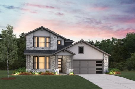 New construction Single-Family house 10155 Copia Ln, Montgomery, TX 77316 plan Huntsville - image