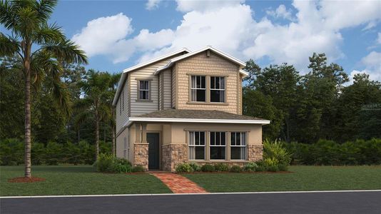 New construction Single-Family house 7364 Summer Ivy Aly, Orlando, FL 32829 plan Sonora - image