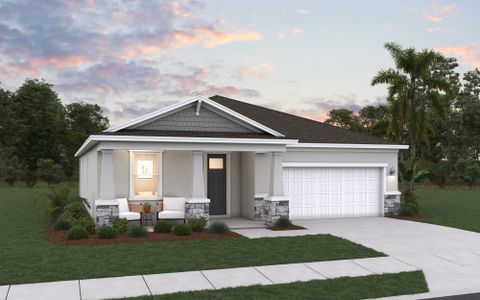 New construction Single-Family house 35115 Tuscan Hills Rd, Dade City, FL 33525 plan Lucca - image