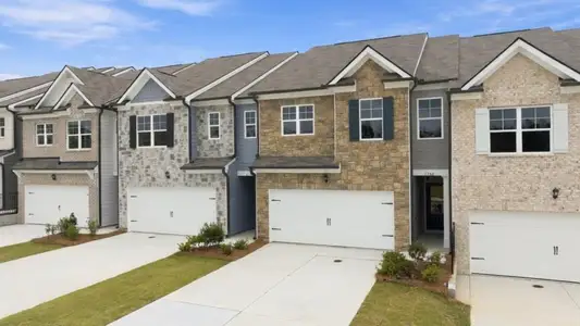New construction Townhouse house 2358 Carlton Pkwy, Douglasville, GA 30135 plan Sudbury - image