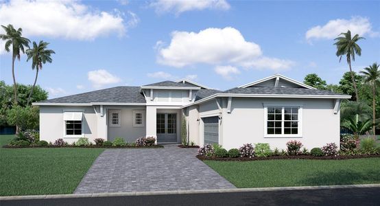 New construction Single-Family house 12721 Seronera Valley Court, Spring Hill, FL 34610 Lynx 1- photo 0