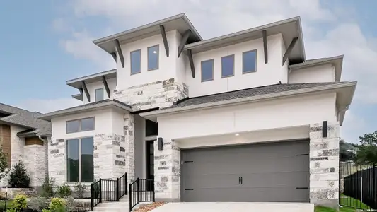New construction Single-Family house 431 Canyon Path, San Antonio, TX 78258 plan 3395M - image