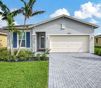 New construction Single-Family house 5705 Graceful Way, Delray Beach, FL 33484 MAGNOLIA- photo 0