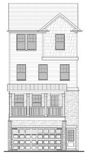 New construction Single-Family house 1651 Mccollum Pkwy, Kennesaw, GA 30144 plan Bradford Unit A - image