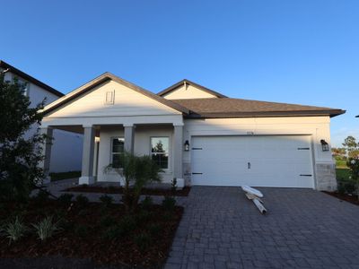 New construction Single-Family house 5574 Maydale Ave, Wesley Chapel, FL 33545 plan Newport II - image