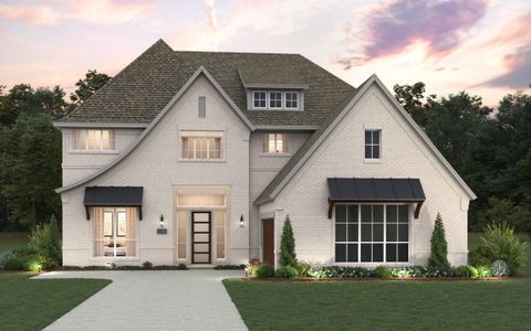 New construction Single-Family house 9251 Pavonia Ln, Frisco, TX 75035 Lakewood - 65' Lot- photo 0