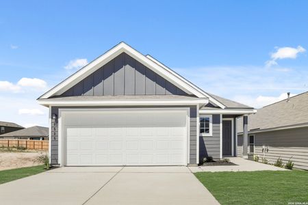 New construction Single-Family house 8535 Catnip Pass, Elmendorf, TX 78112 plan The Aspen - image
