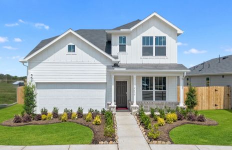 New construction Single-Family house 30526 Aberlour Ln, Waller, TX 77484 plan Dinero - image