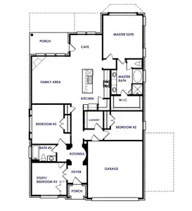 New construction Single-Family house 1387 Enloe Rd, Howe, TX 75459 plan The Kenilworth - image 2
