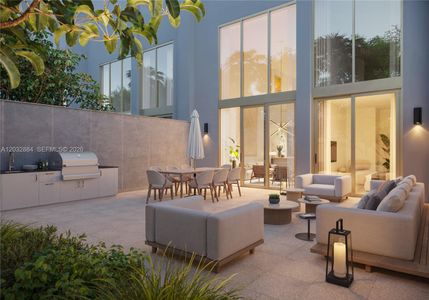 New construction Condo house 2200 Brickell Ave, Unit Villa 105, Miami, FL 33129 - image 3