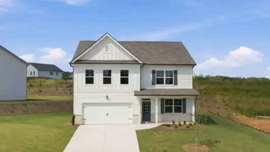 New construction Single-Family house 26 Thompson Dr, Dallas, GA 30132 plan Hanover - image