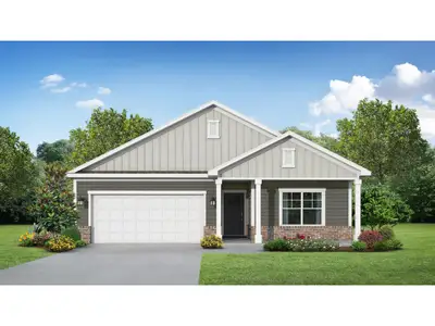 New construction Single-Family house 1 Aurora Cir, Fayetteville, TN 37334 plan The Franklin D - image