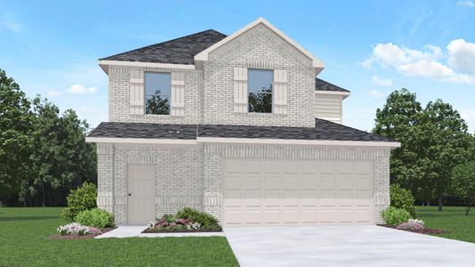 New construction Single-Family house 21707 Piazza Maggiore Ln, Hockley, TX 77447 plan Hanna - image