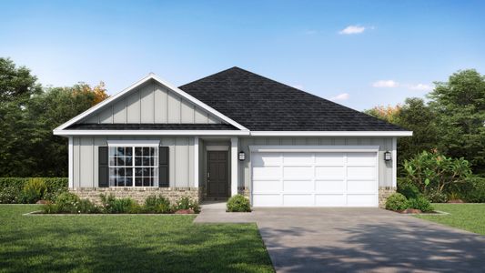New construction Single-Family house Ludowici, GA 31316 plan The Powell - image 1
