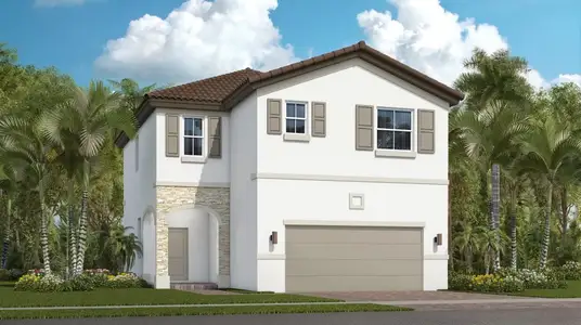 New construction Single-Family house 2752 Se 24 Ct, Homestead, FL 33035 plan Lucena - image