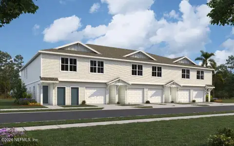 New construction Townhouse house 9140 Tender Ln, Jacksonville, FL 32219 - image