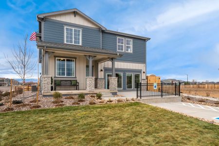 New construction Single-Family house 7201 Aspen Brook Ave, Frederick, CO 80530 plan Sierra - image