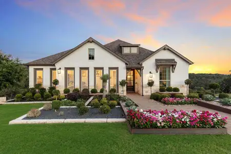 New construction Single-Family house 7901 Tessera Pkwy, Lago Vista, TX 78645 plan Davenport Plan - image