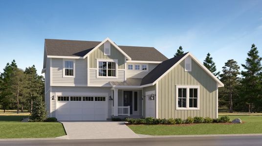 New construction Single-Family house 39749 Yorktown Terrace, Elizabeth, CO 80107 Aspen- photo 0