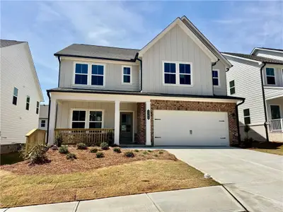 New construction Single-Family house 5360 Frontier Ct, Flowery Branch, GA 30542 plan Savoy - image