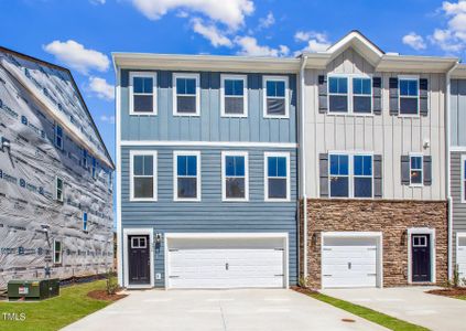 New construction Townhouse house 824 Parc Townes Drive, Unit 57, Wendell, NC 27591 Pamlico- photo 0