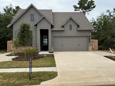 New construction Single-Family house 2406 Verano St, Todd Mission, TX 77363 plan The Crystal Beach - image