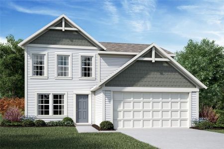New construction Single-Family house 264 Sage Woods Wy, Dallas, GA 30132 plan Wesley - image