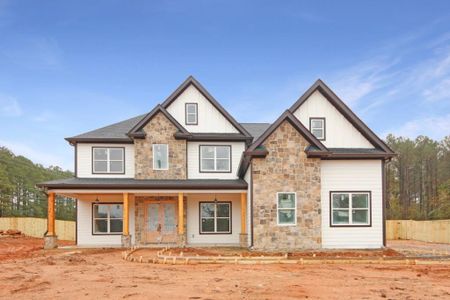 New construction Single-Family house 498 Hoke Okelly Mill Road Sw, Loganville, GA 30052 - photo 0