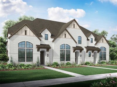 New construction Townhouse house 14517 Walsh Avenue, Aledo, TX 76008 Ashford Plan- photo 0