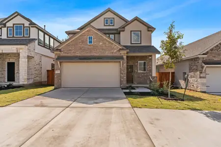 New construction Single-Family house 2705 Sage Ranch Dr, Unit 14, Leander, TX 78641 Phillip- photo 0