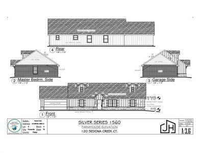 New construction Single-Family house 120 Sedona Creek Ct, Poolville, TX 76487 - image